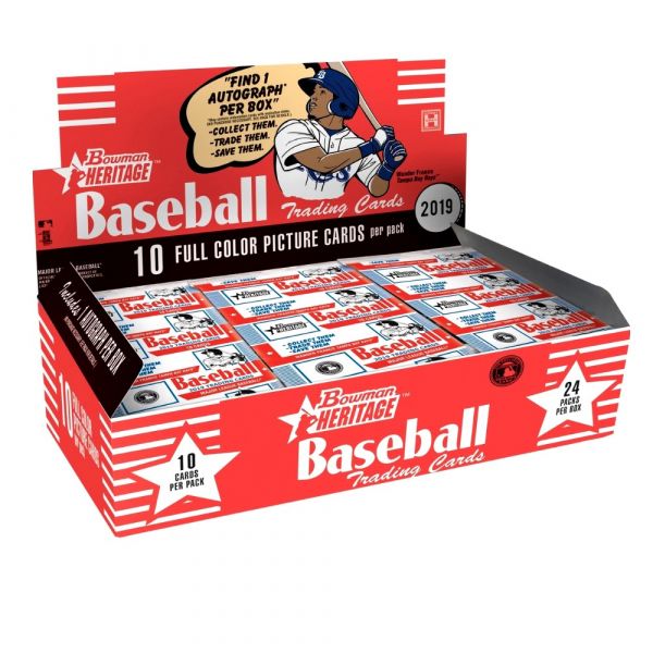 2019 Bowman Heritage Baseball Hobby (Box)