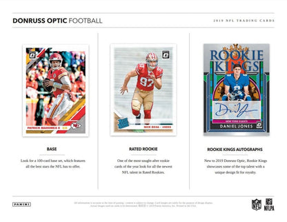 2019 Panini Donruss Optic Football Hobby (Box)