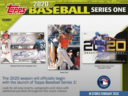 2020 Topps Series 1 Baseball Jumbo (Box)