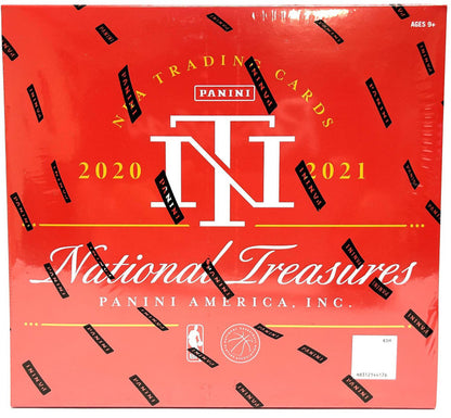 2020-21 PANINI NATIONAL TREASURES BASKETBALL HOBBY (BOX)