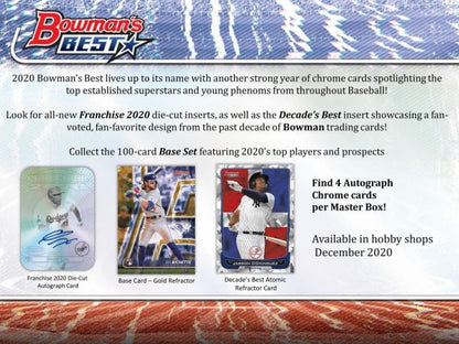 2020 Bowman's Best Baseball Hobby (Box)