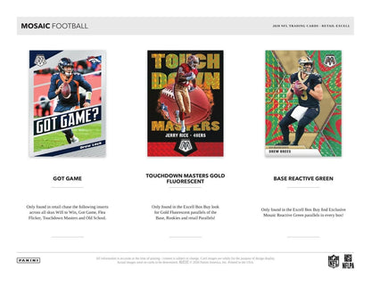 2020 Panini Mosaic Football Blaster 20 Box (Case)