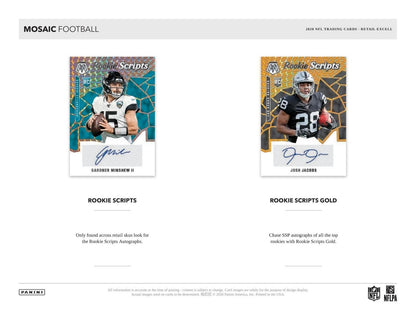 2020 Panini Mosaic Football Blaster 20 Box (Case)