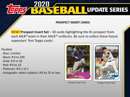 2020 Topps Update Series Baseball Hobby (Box)