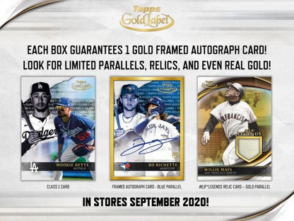 2020 Topps Gold Label Baseball Hobby 16 Box (Case)