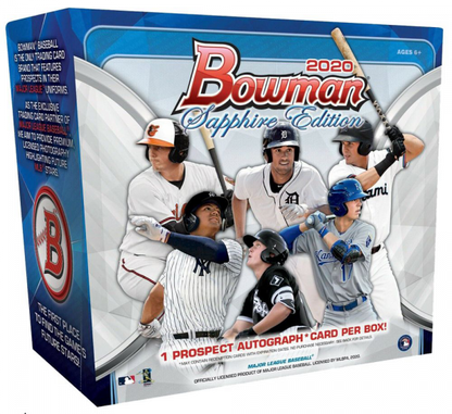 2020 Bowman Baseball Sapphire Edition 10 Box (Case)