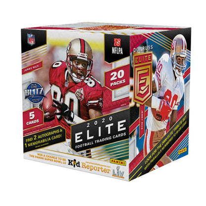 2020 Panini Elite Football Hobby 12 Box (Case)