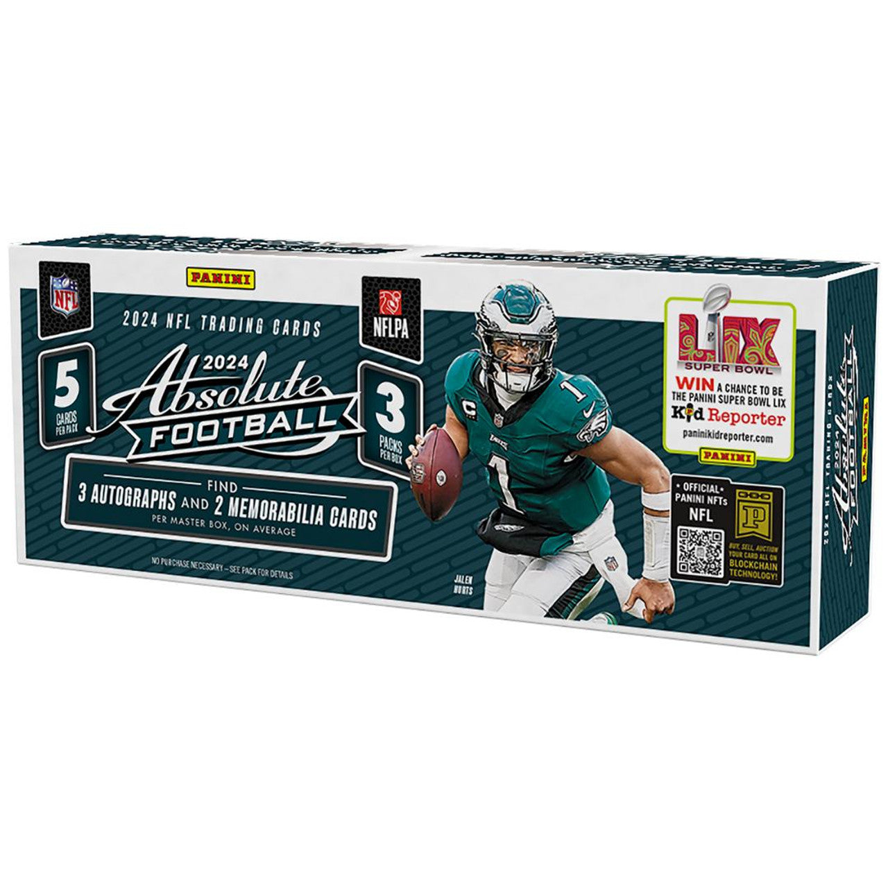 2024 PANINI ABSOLUTE FOOTBALL HOBBY 12 BOX CASE (PRESALE)