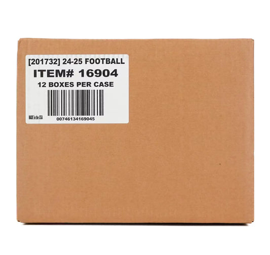 2024 PANINI PRIZM FOOTBALL HOBBY 12 BOX (CASE)