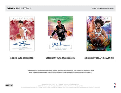 2020-21 Panini Origins Basketball Hobby 12 Box (Case)