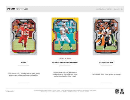 2020 Panini Prizm Tmall Football Hobby (Box)