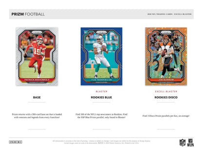 2020 Panini Prizm Football Blaster 20 Box (Case)