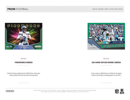 2020 Panini Prizm Football Multi-Pack Cello (Box)