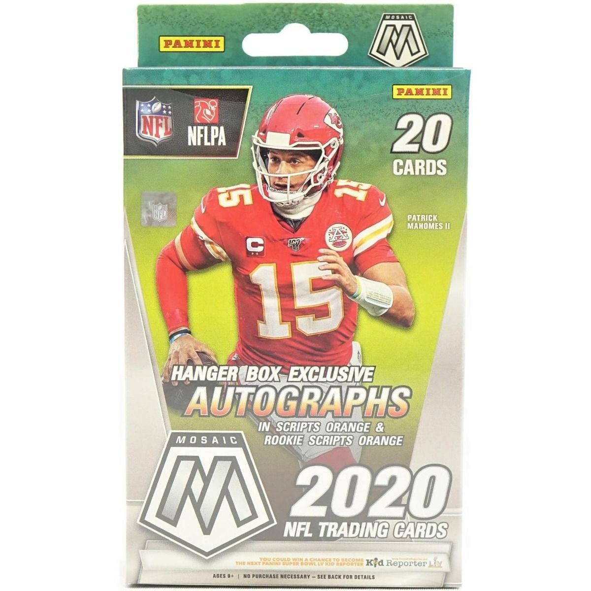 2020 Panini Mosaic Football Hanger (Walmart)(Box)