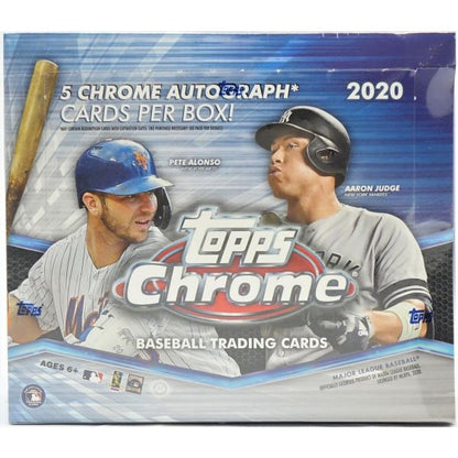 2020 Topps Chrome Baseball Jumbo 8 Box (Case)