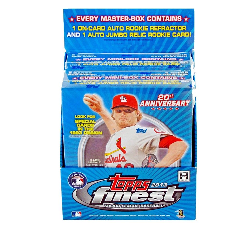 2013 Topps Finest Baseball Hobby (Box)