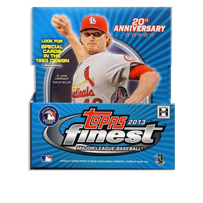 2013 Topps Finest Baseball Hobby 8 Box (Case)