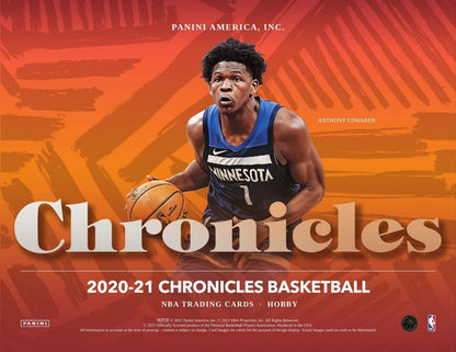 2020-21 Panini Chronicles Basketball Hobby (Box)