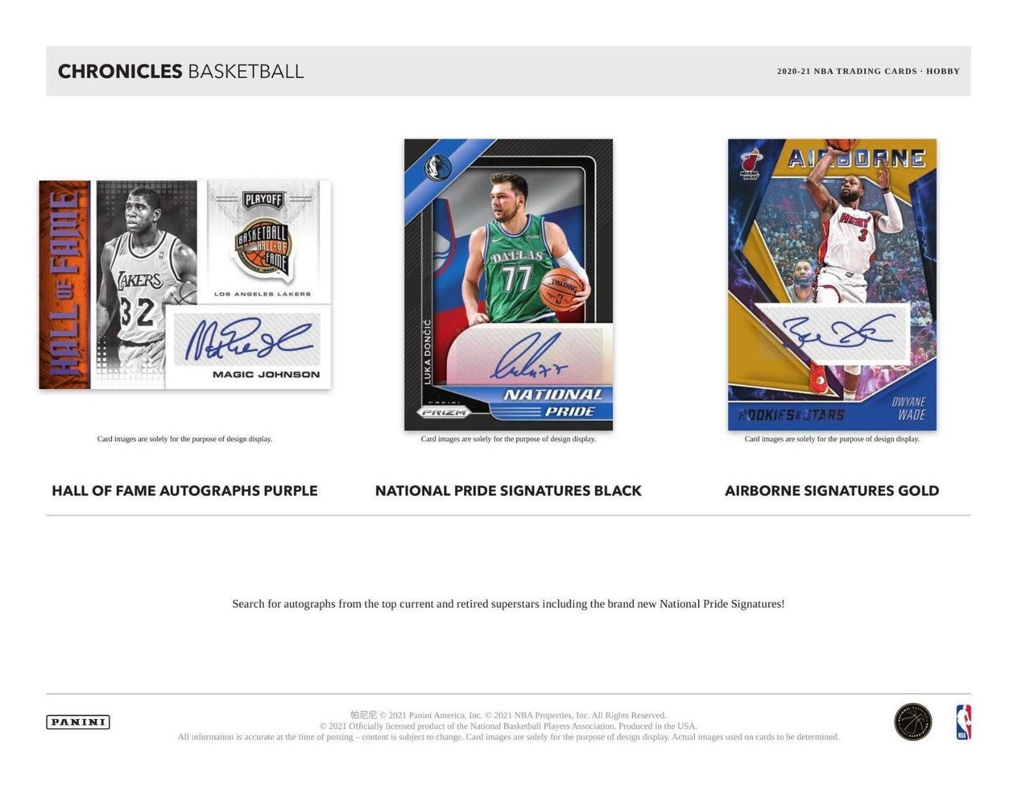 2020-21 Panini Chronicles Basketball Hobby (Box)