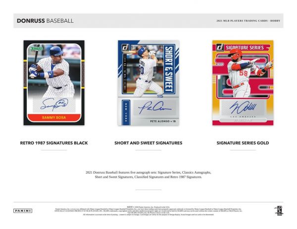 2021 Panini Donruss Baseball Hobby 16 Box (Case)