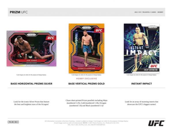 2021 Panini Prizm UFC Hobby (Box)