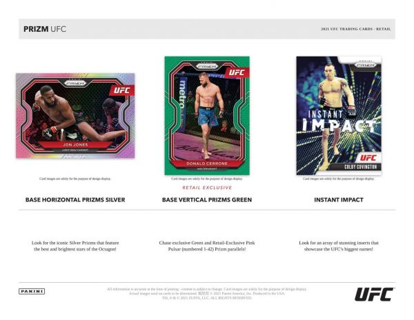 2021 Panini Prizm UFC Retail 20 Box (Case)