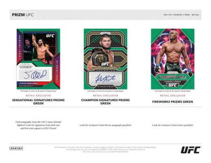 2021 Panini Prizm UFC Retail 20 Box (Case)