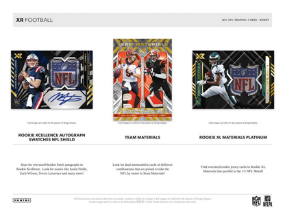 2021 Panini XR Football Hobby 14 Box (Case)