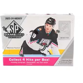 2023-24 UPPER DECK SP GAME USED HOBBY (BOX)