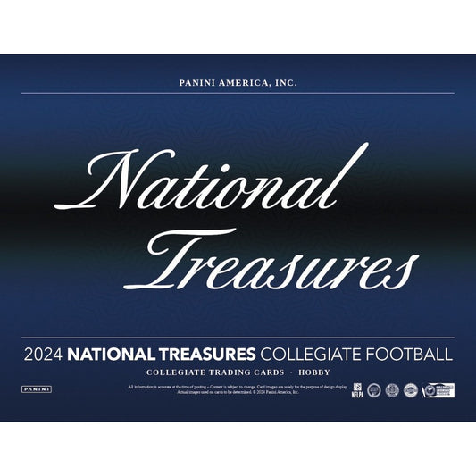 2024 Panini National Treasures Collegiate Football 4 Box (Case)