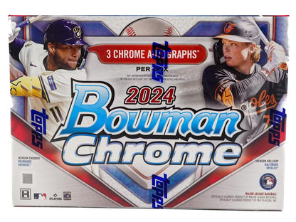 2024 BOWMAN CHROME BASEBALL HTA CHOICE 12 BOX (CASE)