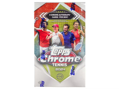 2024 TOPPS CHROME TENNIS HOBBY 12 BOX (CASE)