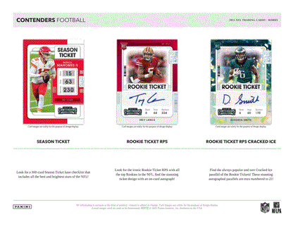 2021 Panini Contenders Football Hobby 12 Box (Case)