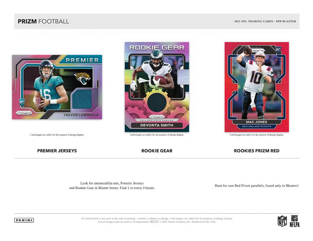 2021 Panini Prizm Football Blaster (Disco)(Target)(Box)