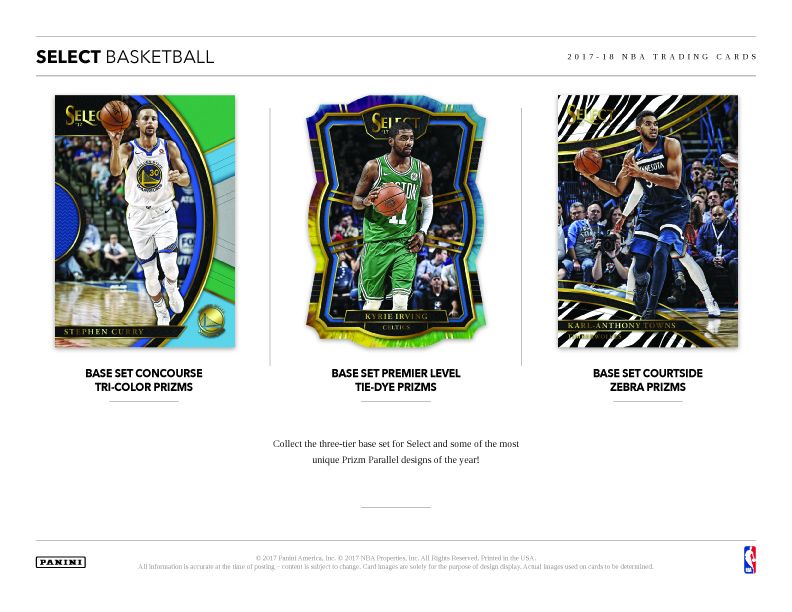 2017-18 Panini Select Basketball Hobby (Box)