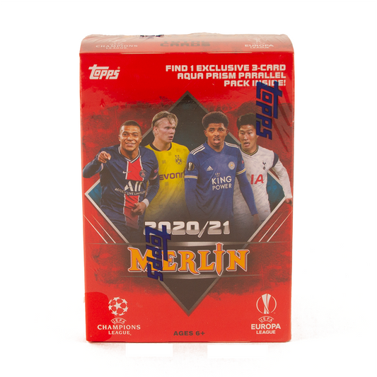 2020-21 Topps Chrome UEFA Merlin Soccer Blaster (Box)