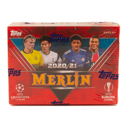 2020-21 Topps Chrome UEFA Merlin Soccer Blaster (Box)