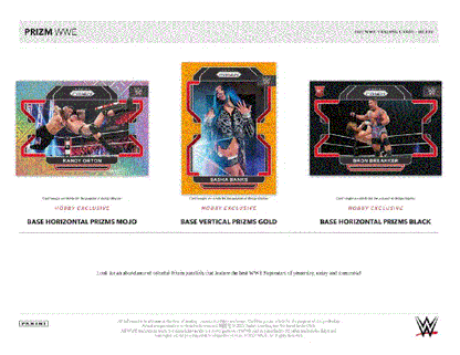 2022 Panini Prizm WWE Hobby 12 Box (Case)