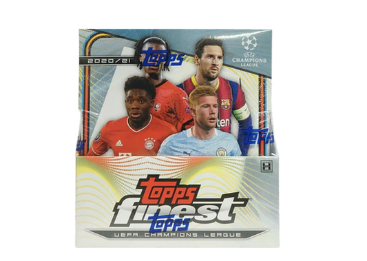 2020-21 Topps Finest UEFA Champions League Soccer Hobby (Box)