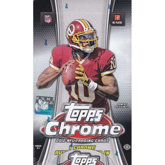 2012 Topps Chrome Football Hobby (Box)