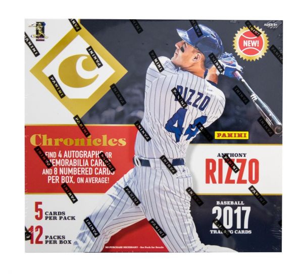 2017 Panini Chronicles Baseball Hobby (Box)