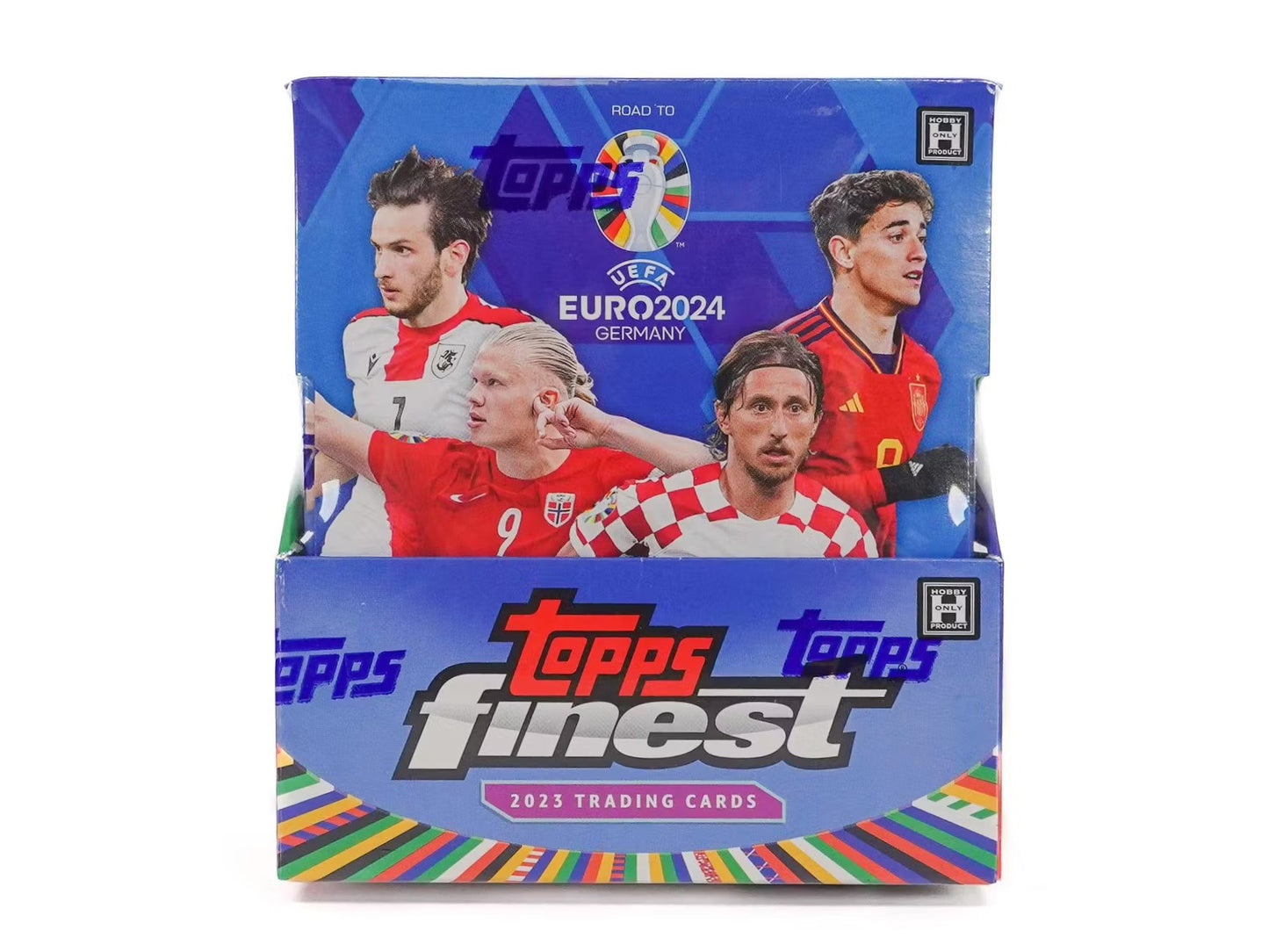 2023-24 TOPPS FINEST ROAD TO UEFA EURO SOCCER HOBBY (BOX)