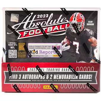 2023 PANINI ABSOLUTE FOOTBALL HOBBY 12 BOX (CASE)