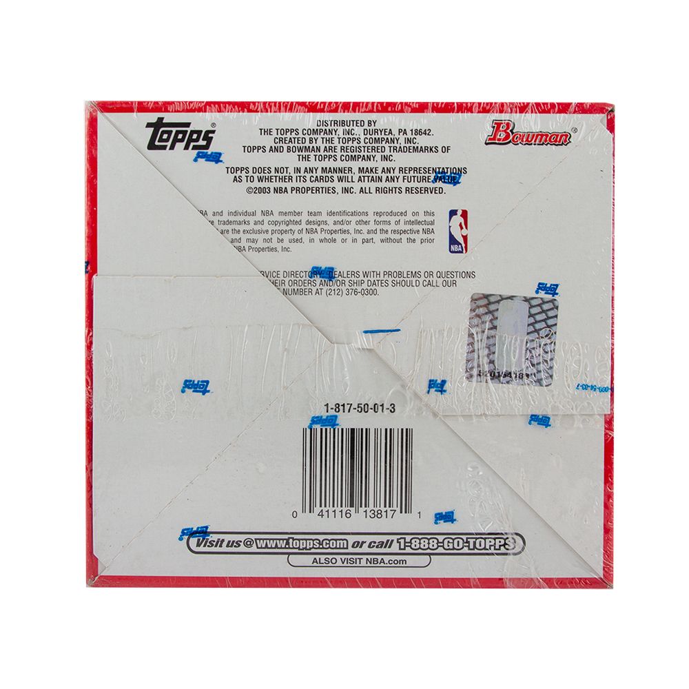 2003-04 Bowman Signature Basketball Hobby (Box)