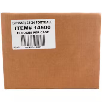 2023 PANINI PRIZM FOOTBALL HOBBY 12 BOX CASE