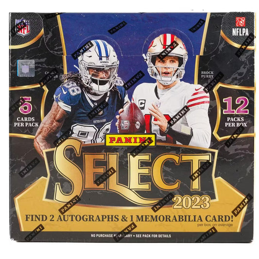 2023 PANINI SELECT FOOTBALL HOBBY BOX