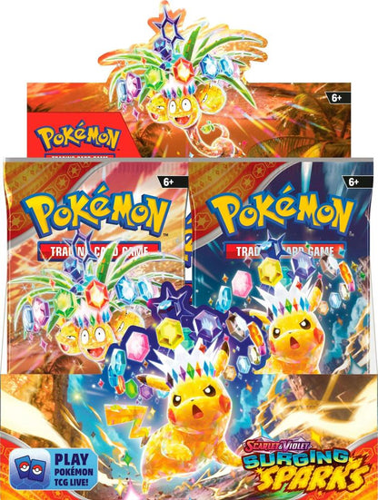 POKEMON SCARLET & VIOLET SURGING SPARKS BOOSTER 6 BOX (CASE)