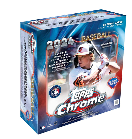 2024 TOPPS CHROME UPDATE BASEBALL MEGA (BOX)