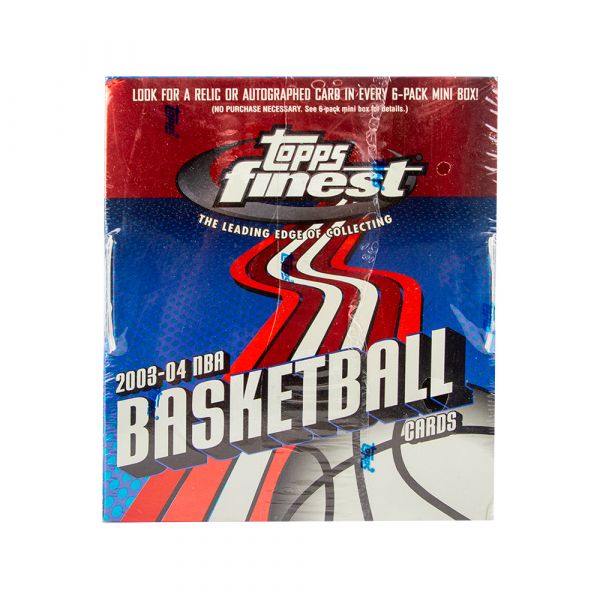 2003-04 Topps Finest Basketball Hobby (Box)