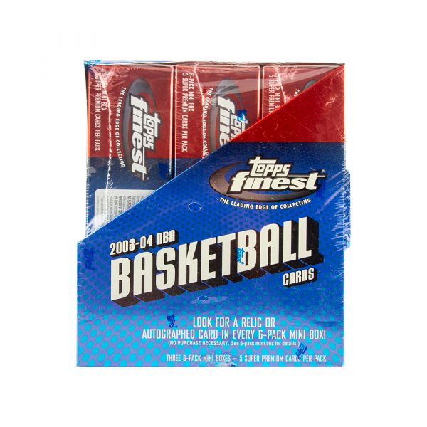 2003-04 Topps Finest Basketball Hobby (Box)